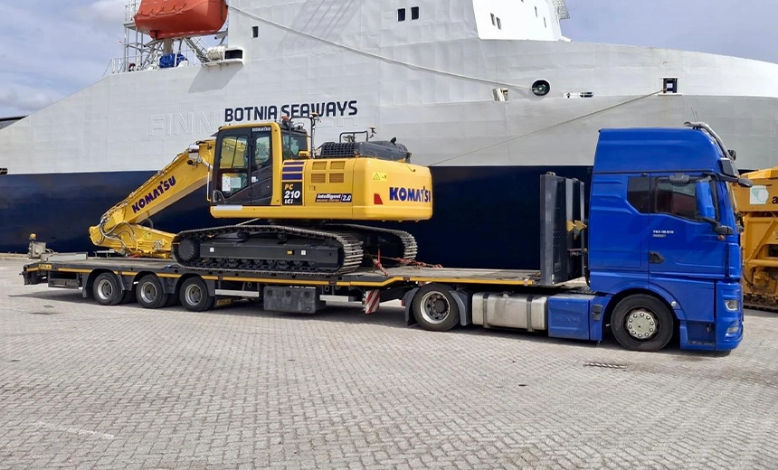 Echipamente de constructii transportate in stantierul tau oriunde in Europa